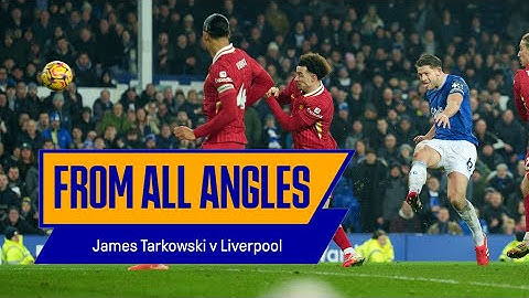 EVERY angle of Tarkowski's Merseyside derby stunner! 🤩