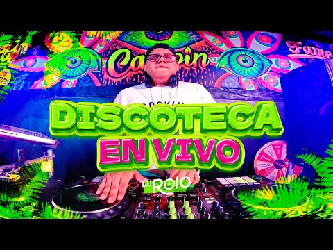 DJ ROLO || MIX DISCOTECA EN VIVO 2024  (CHOCOLATE, REGGAETON, ELECTRÓNICA, MERENGUE, VILLERA, ETC)