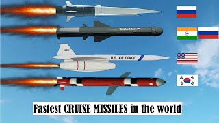 Top 10 fastest CRUISE MISSILES in the World 2022