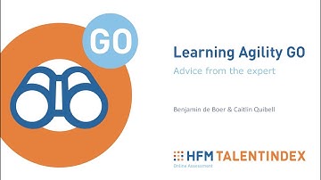 Understanding your Learning Agility GO