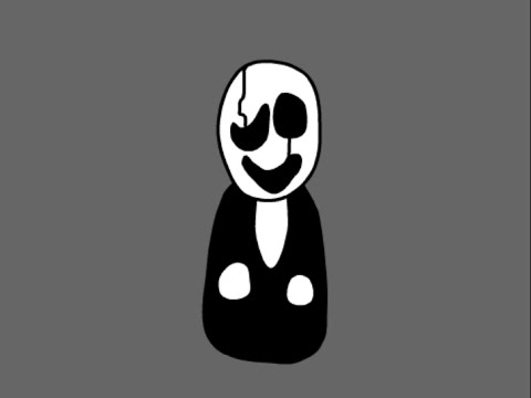 W D Gaster Speed Drawing and Animation - YouTube