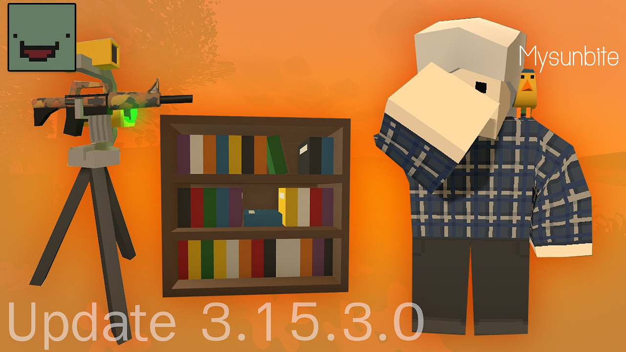 วิธีคราฟของ unturned  2022  Unturned 3.15.3.0 - ป้อมปืน,ชั้นวางหนังสือ,เครื่องสร้างออกซิเจน ฯลฯ