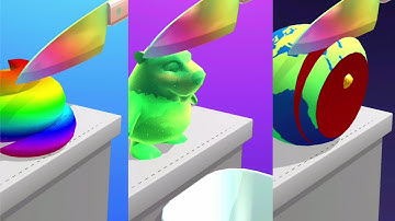 Super satysfying✨ASMR slicing game!! 