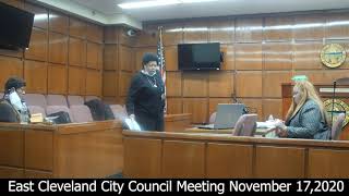 East Cleveland Regular City Council Meeting November 17,2020