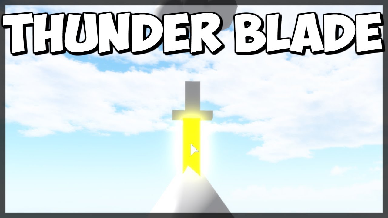 Thunder Blade Location Roblox Treasure Quest Youtube - res the lava blade in roblox treasure quest