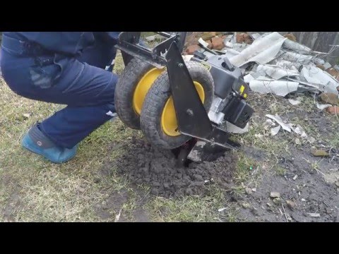 Заводим двигатель Champion 160 VK ЛАПЛОШ ™ с фрезами Заводим двигатель Champion 160 VK ЛАПЛОШ ™ с фрезами