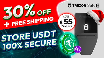 🛡️ Trezor Safe 3 Hardware wallet - How to receive and send USDT 🛡️ goodbye Metamask