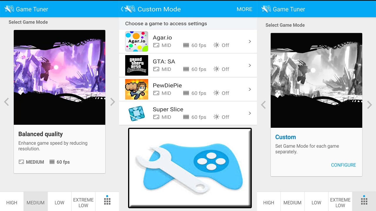Game Tuner --- ANDROID APPLICATION - YouTube