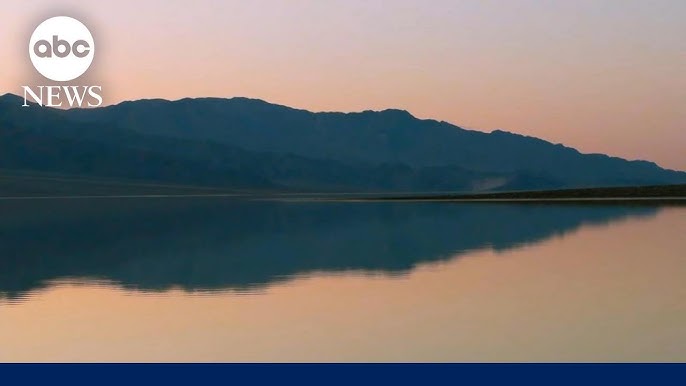 Lake Forming In Death Valley