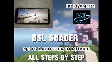 Mojo launcher bsl shader download android java minecraft 
