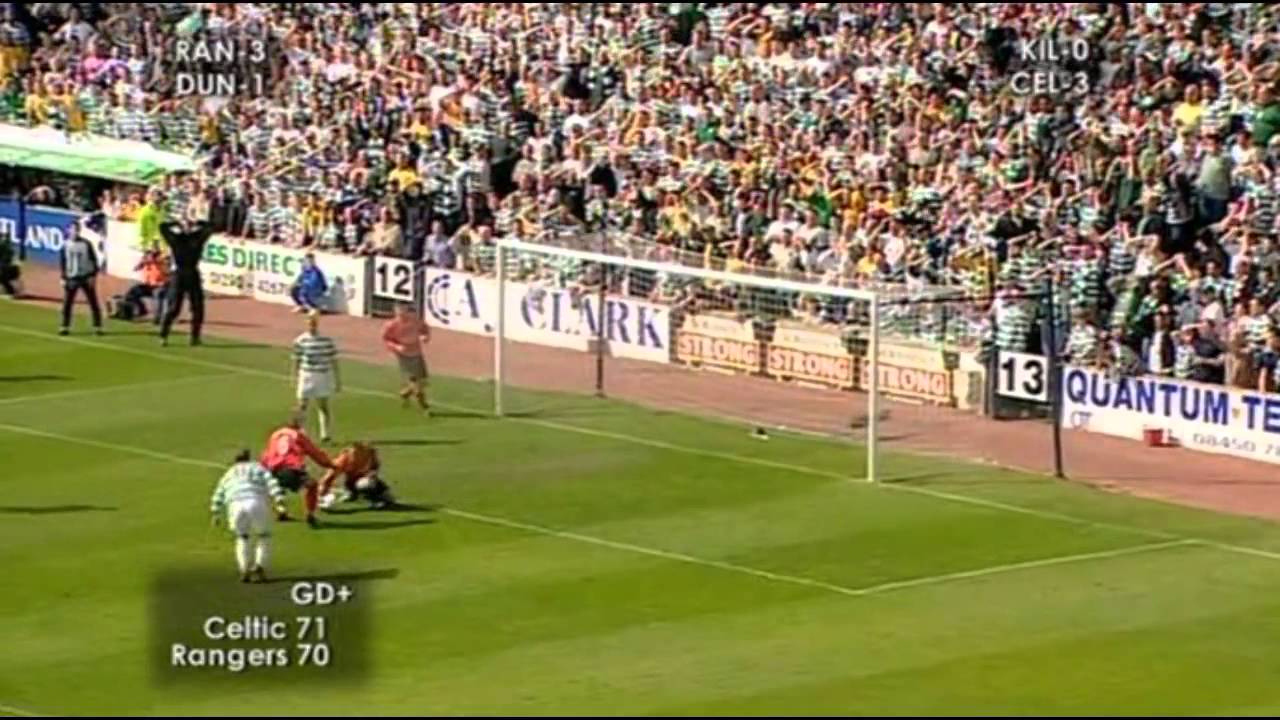 Rangers win the title 2003