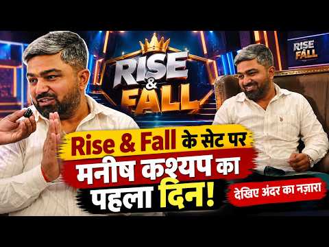 Manish Kashyap's first day on the set of Rise & Fall! See what it's like inside