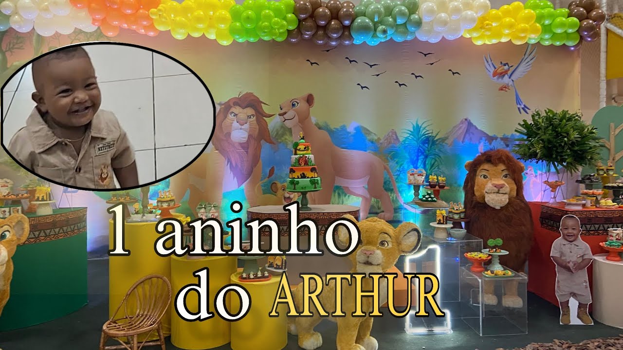 FESTA DE 1 ANO DO ARTHUR 