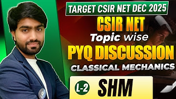 Simple Harmonic Motion CSIR NET Physics PYQ Practice | Classical Mechanics | IFAS