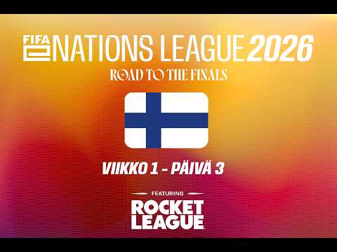 FIFAe Nations League | Rocket League | Viikko 1 | 30.4. — football video