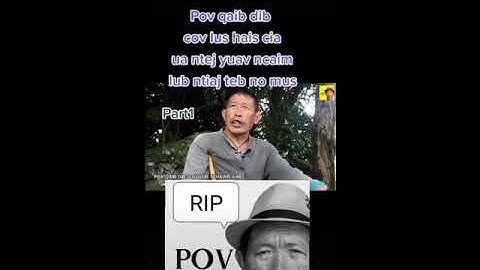 pov qaib dib cov lus faj seeb ua ntej yuav tso lub ntiaj teb tseg