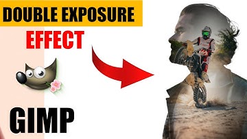 GIMP Double Exposure Effect | Step by Step Photo Editing Tutorial (Free Photoshop Alternative)