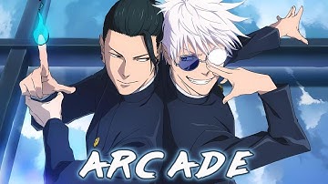 GOJO x GETO [Lyrics x AMV] - ARCADE ♪ (Original Song Inspired by Duncan Laurence)