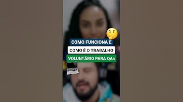 Trabalho voluntário para QAs?| #shorts #qa #testesdesoftware