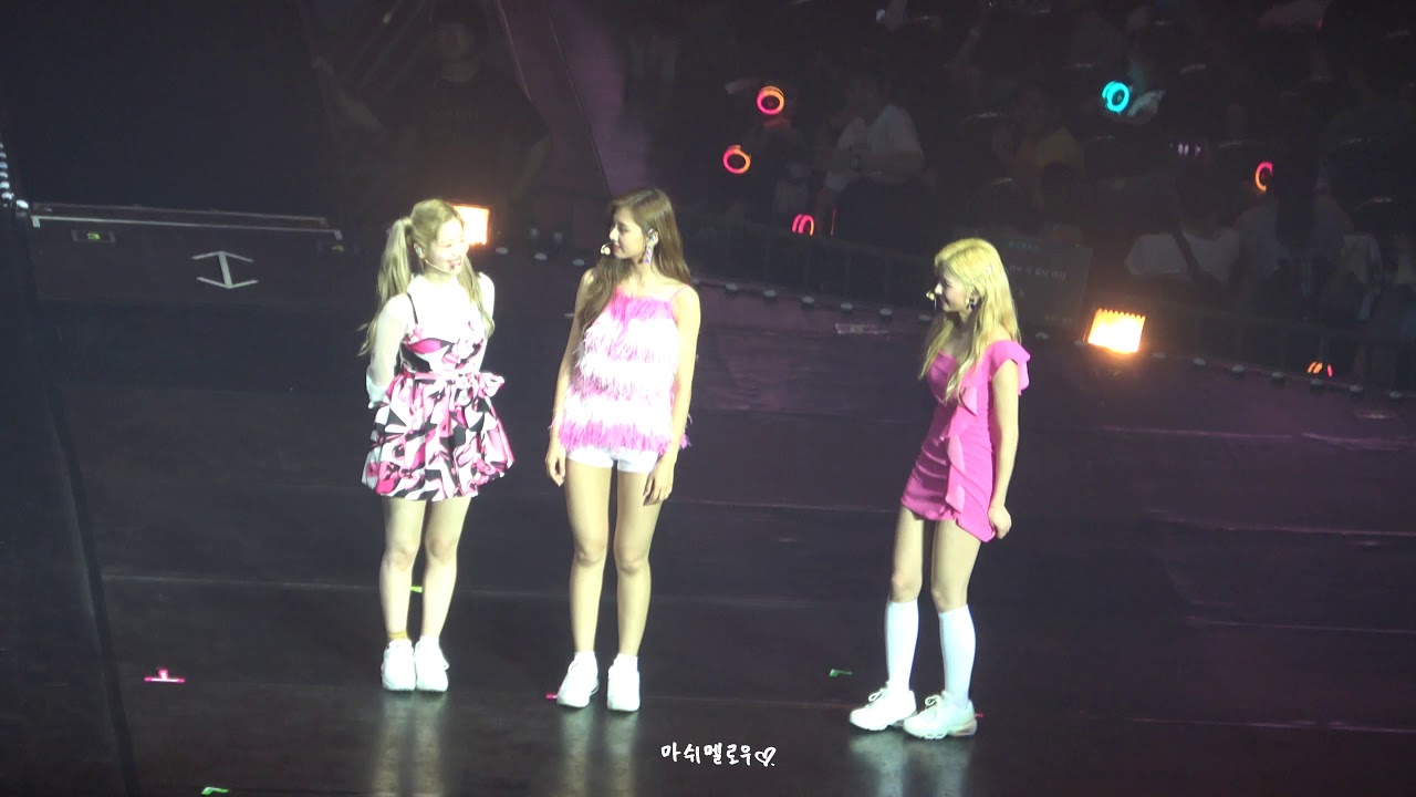 190615 TWICELIGHTS in Bangkok 사다쯔 유닛 멘트