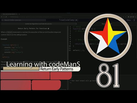 JavaScript Basic 81: Return Early Pattern for Functions | FreeCodeCamp