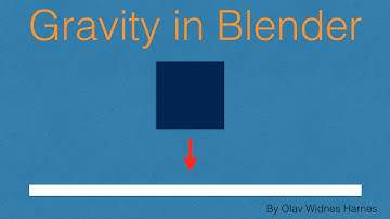 [2.79] How To Quickly Add Gravity To Objects In Blender