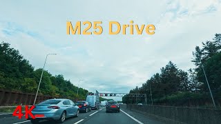 Driving Through the UK Motorway M25 to M1 - Drive With Me