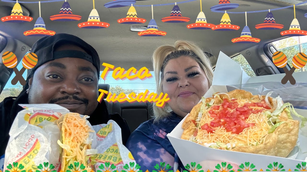Вкусное тако во вторник | Тако Сомбреро Мукбанг