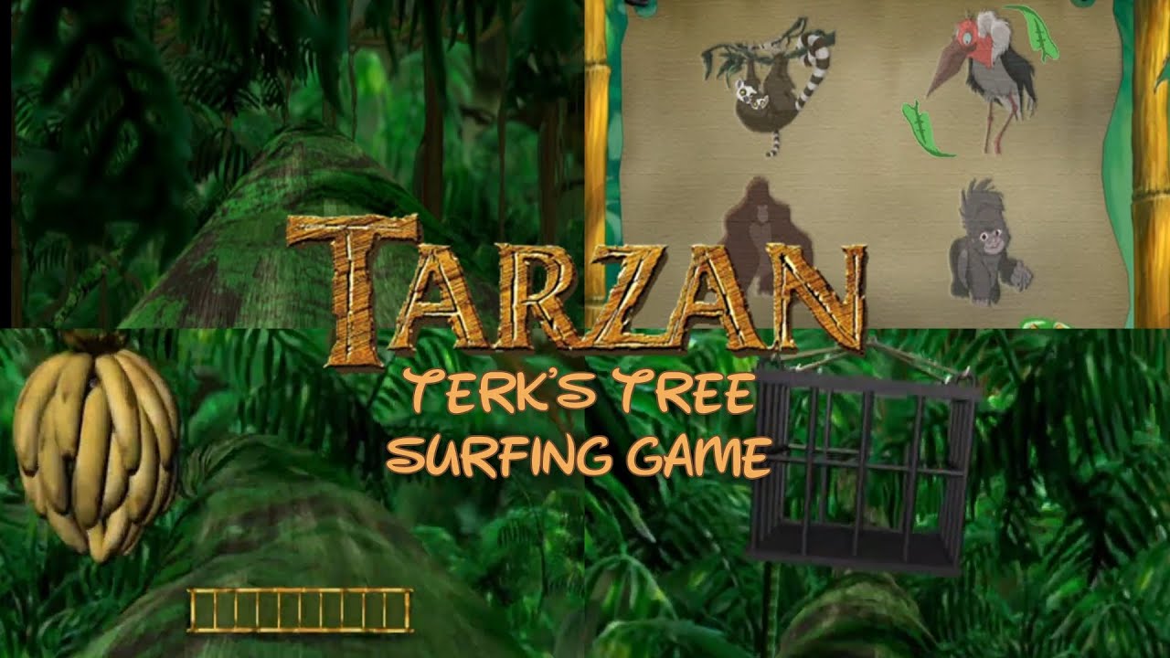 Tarzan, Terk's Tree Surfing Game