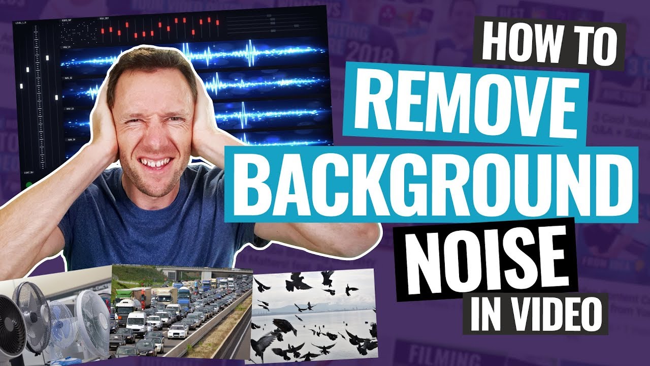 Efficiently remove background noise from your video with delete background noise from video for clea