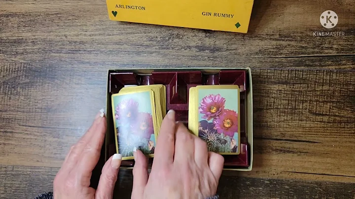 ASMR Sorting, Shuffle and Flipping Over Vintage Playing Cards (no talking)