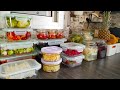 ASTUCES RANGEMENT " frigo " 👈👉 طريقة تنظيم وحفظ الخضر والفواكه في الثلاجة لمدة طويلة جدا