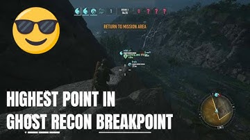 Climbing to the highest point in Ghost Recon Breakpoint PVP