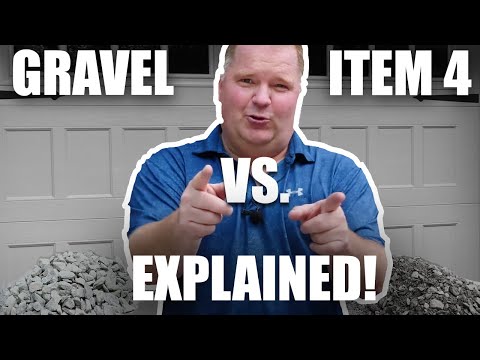 What are the Main Differences Between Gravel and Item 4?