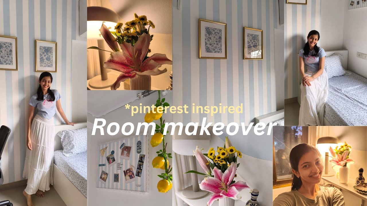 Aesthetic room makeover ◍✧⁠*｡⁠*⁠♡....pinterest inspired, coquette🩰
