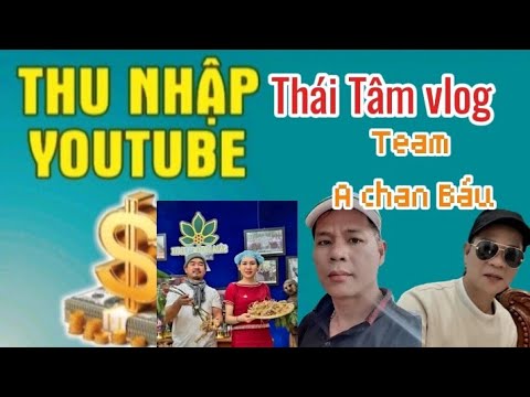 Kênh Thái Tâm vlog- team Đ.Văn Báu có thu nhập youtube mới nhất bao nhiêu?