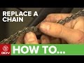 How To Replace A Bicycle Chain