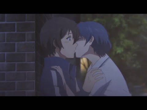 Rui & Natsuo Kiss - Domestic na Kanojo Episode 11