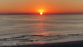 Calming Sunset Beach Waves • Artist Kaia Emerald