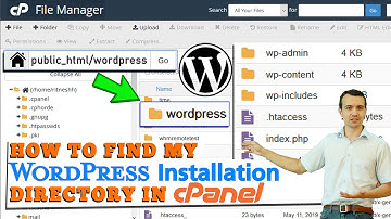 How to find my WordPress installation directory in cPanel?