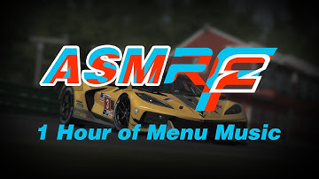 ASMRF2 - 1 HOUR of Relaxing rFactor 2 Menu Music