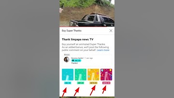 How to enable Super thanks Or like Supper chat and sticker