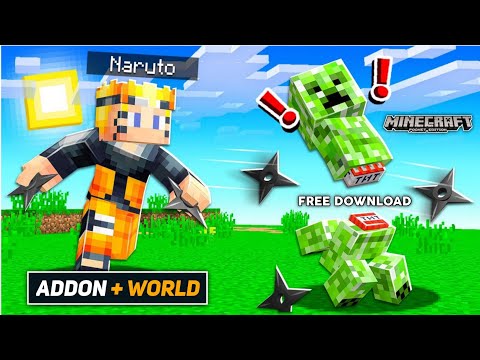 Naruto Strike Addon (1.18) - MCPE/Bedrock Mod 