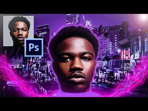 Photoshop Portal Manipulation | Roddy Rich Speed Art Totourial | Simple Step by Step Guide!