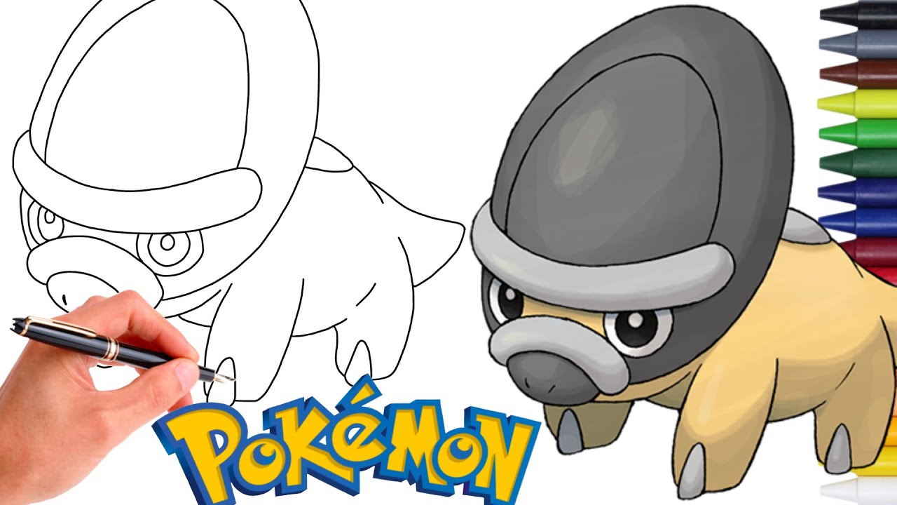 Como Desenhar o POKÉMON SHIELDON ! 