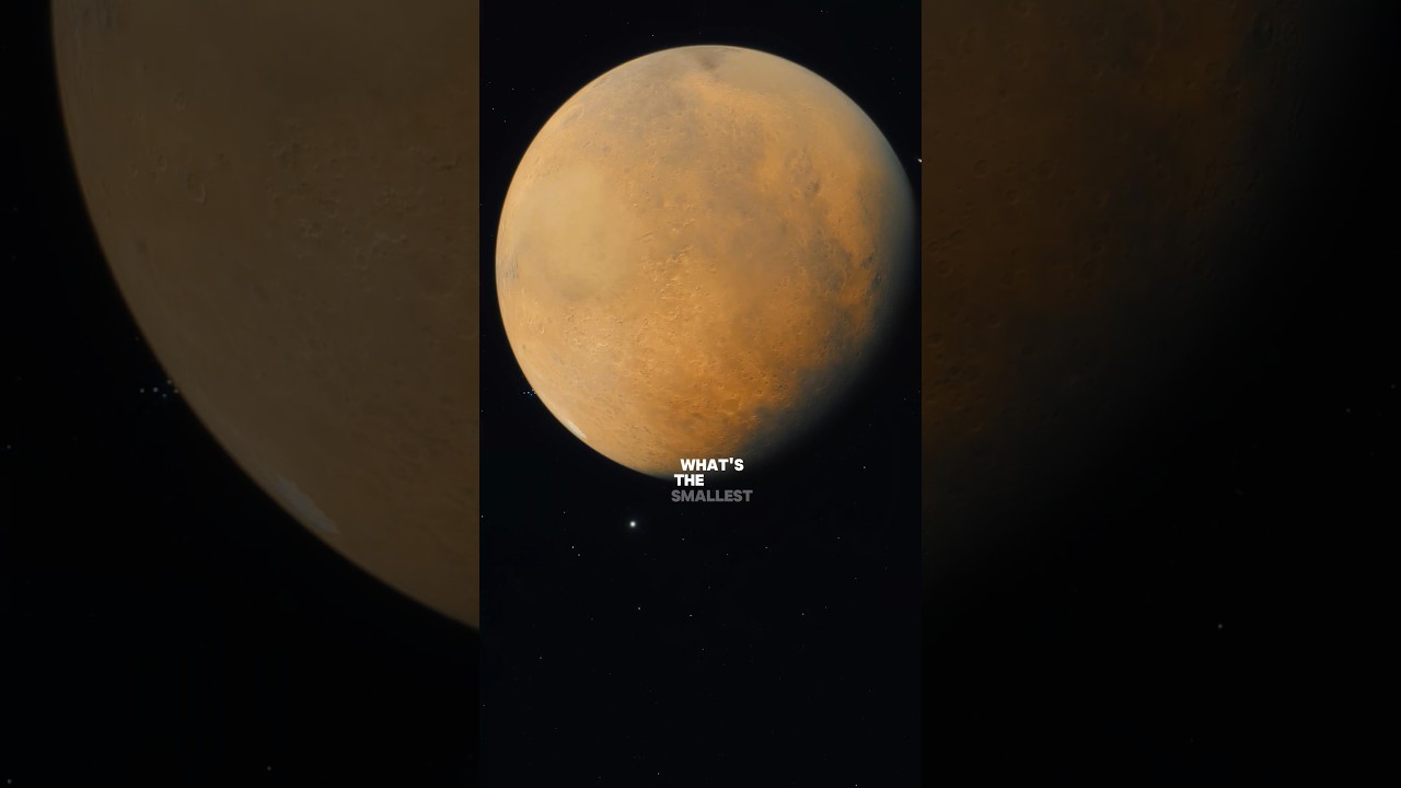 Smallest Planet in the UNIVERSE? #space #spacefacts #facts