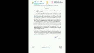 NTA CUET UG Answer Key 2026