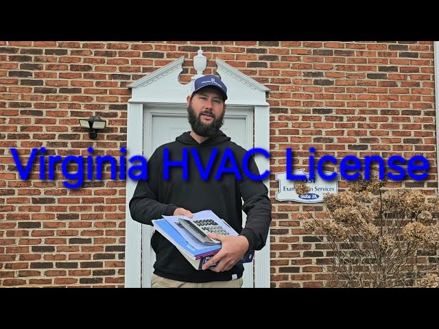 How do you get your HVAC license in Virginia? @Athomeprep