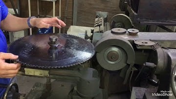 Cách mài lưỡi cưa mâm