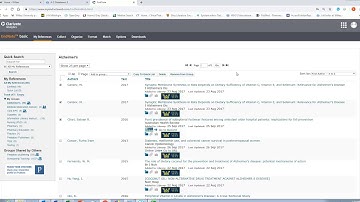 EndNote Web Tutorial